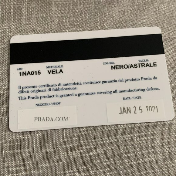 Prada Black Nylon Pouch - Picture 13 of 15